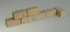 Asoa 9981 G/I Sand stone building blocks 8x8x16mm (0.31x0.31x0.63"), 180 pcs