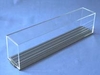 GA 1601941 N Acrylic glass showcase 194mm (7.64") long with double tracks