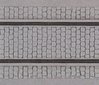 Kibri 34125 H0 Straßenplatte mit Gleiskörper