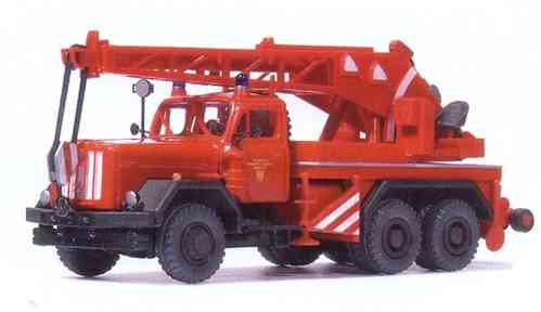Feuerwehr Kranwagen KW 16 F Magirus 250 D 25 A Preiser 35033 Spur HO OVP 
