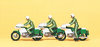 Preiser 10489 H0 Policemen on motorcycles