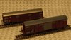 Exact-Train 20459 H0 Paar gedeckte Güterwagen