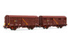 Electrotren (Hornby) HE6019 H0 Pair of box cars of the RENFE (Spanish Railways)
