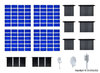 Kibri 38602 H0 Photovoltaik & Solarpaneele